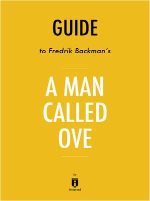 cover image of Guide to Fredrik Backman's A Man Called Ove by Instaread